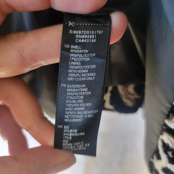 Vintage forever 21 cheetah print peacoat - Picture 8 of 8